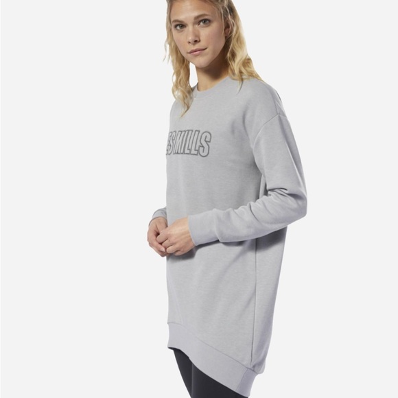 Small Reebok Les Mills Sweater Dress - Picture 9 of 9
